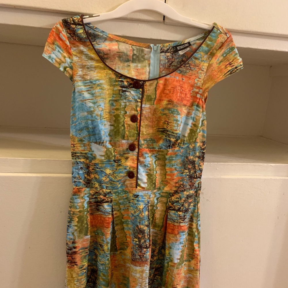 All the Colors of the Whim Mod Cloth dress — Large